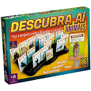 Jogo Descubra Aí Animais - 4750 Grow