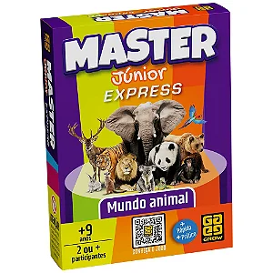 Jogo Master Junior Express - Mundo Animal - 4756 - Grow