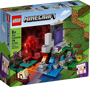 Lego Minecraft O Portal Em Ruínas 316 Peças - 21172