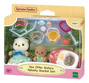 Sylvanian Families - Irmãs Lontras-marinhas 5804 Epoch