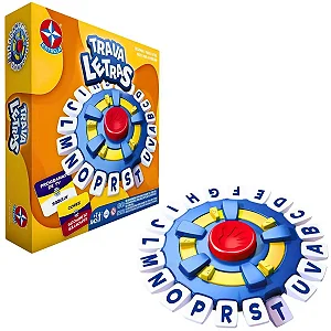 Jogo de Tabuleiro Divertido Trava Letras 00018 Estrela