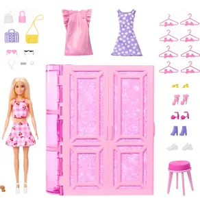 Barbie Fashion Closet Dos Sonhos C/acessórios - Hxd58 - Mattel