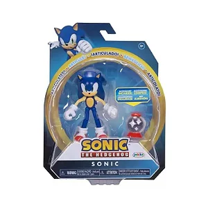 Boneco Articulado Sonic de 9cm - 4224 - Sunny