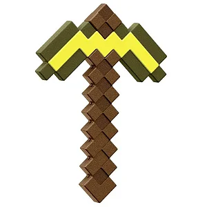 Minecraft Arma De Batalha - Picareta De Ouro - HFF59 - Mattel