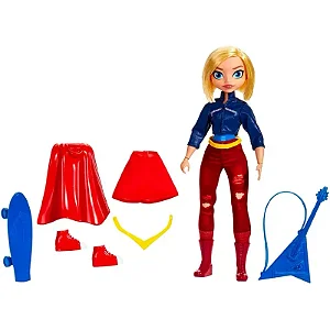 Boneca DC Super Hero Girls Supergirl 2 em 1 GBY51 Mattel