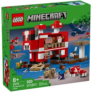 Lego Minecraft A Casa do Cogumelo 500 pcs - 21270