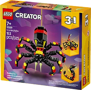 Lego Creator Animais Selvagens Aranha Surpreendente - 31159