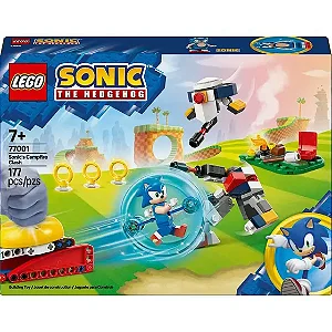 Lego Sonic - Batalha na Fogueira do Sonic - 77001
