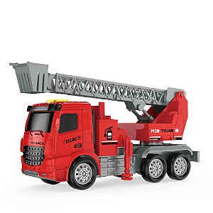 Mini Caminhão City Truck Bombeiro - 7132 - Cardoso Toys