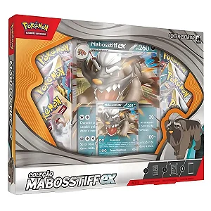 Box Pokémon TCG Mabosstiff EX - 33944 - Copag