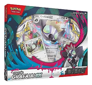 Box Pokémon Coleção Grafaiai Ex - 34160 - Copag