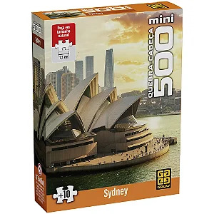 Mini Quebra-cabeça 500 peças Sydney 4857 Grow