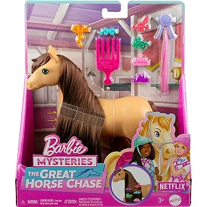 Barbie Ponei Pepper Penteado Marrom - HXJ29 -Mattel
