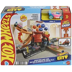 Hot Wheels CITY Downtown Loja de Doces - JBM62 - Mattel