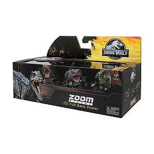 Jurassic World Carrinhos 7Cm T.Rex, Indoraptor E Triceratops - 3025 - Sunny