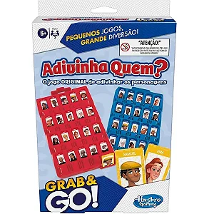 Jogo Adivinha Quem GRAB & GO - F8257 - Hasbro