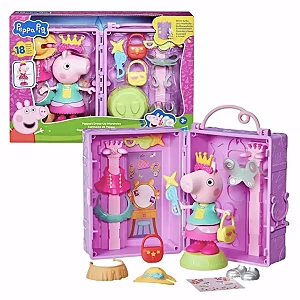 Conjunto Peppa Pig - Guarda Roupa Com Acessórios - G1017 - Hasbro