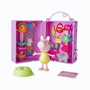 Conjunto Peppa Pig - Guarda Roupa Com Acessórios - G1017 - Hasbro