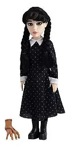 Boneca Wandinha Articulada 42 cm + Maozinha - 1845 - Novabrink