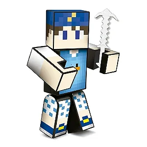 Boneco Beto Gamer 15Cm Com 3 Acessórios - 3.03.1383 - Algazarra