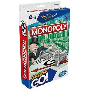 Jogo Monopoly Grab &amp; Go - F8256 - Hasbro