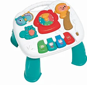 Mesinha Musical Zoo com Som e Luz - 10387 - Zippy Toys