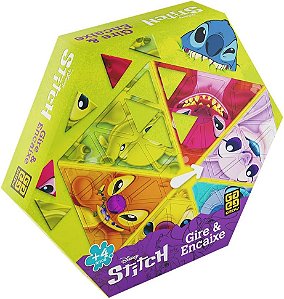 Jogo Gire & Encaixe Stitch - Grow 4869