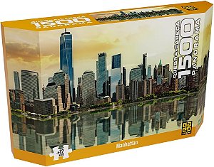 Quebra-cabeça 1500 peças Panorama Manhattan - Grow 4986
