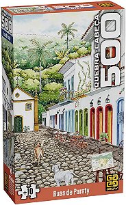 Quebra-cabeça 500 peças Ruas de Paraty - Grow 4860