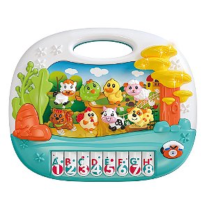 Brinquedo Educativo e Musical Fazendinha - DMT6897 Dm Toys