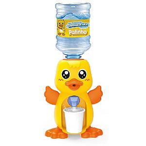 Mini Bebedouro Dispenser de Água Infantil Patinho - DMT7130 Dm Toys