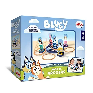 Jogo De Argolas Bluey - 1315 Elka