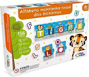 Alfabeto Montanha Russa Dos Bichinhos - Pais & Filhos 792950