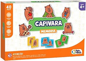Jogo Memória Capivara - 793121 Pais & Filhos