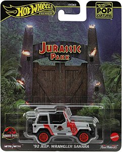Hot Wheels Collector Veículo de Brinquedo Carro Jurassic Park Jeep JBL59