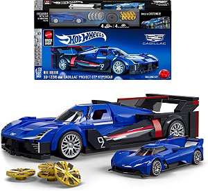 Hot Wheels - Blocos De Montar Cadillac Project GTP Hypercar - Mattel JFR89
