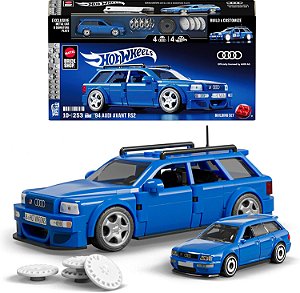 Hot Wheels - Blocos De Montar Speed '94 Audi Avant RS2 - Mattel JGR28