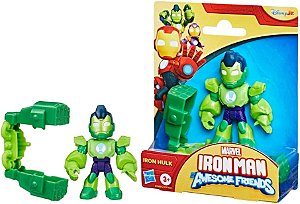Boneco Hulk - Iron Man Awesome Friends - Habro G1468