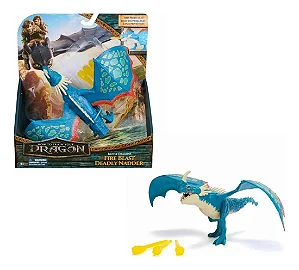 Boneco Deadly Nadder 23cm-Como Treinar o Seu Dragão - Sunny 4464