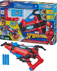 Lançador de Dardos e Água - Nerf Mavel Spiderman - F7852 Hasbro