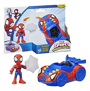 Boneco e Veiculo Spidey Amazing Friends - Homem Aranha - G1952 - Hasbro