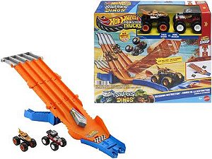 Pista Hot Wheels Monster Trucks - Corrida de Destruição - JFR07 - Mattel
