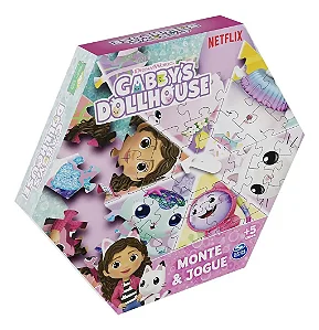 Jogo Monte E Jogue Gabby's Doullhouse - 4852 - Grow