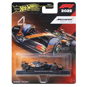 Hot Wheels Fórmula 1 Premium Mclaren Team #4 - HRV11/JKD88 Mattel