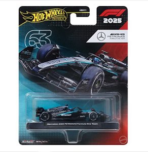 Hot Wheels Premium Formula 1 Mercedes-AMG Petronas Formula One Team #63 - HRV11/JKD80 Mattel