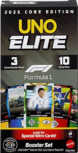 Jogo Uno Elite F1 2025 Starter Pack- JLV42 - Mattel