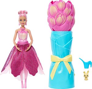 Boneca Barbie Reveal Tulipa Rosa - JMF56 -Mattel