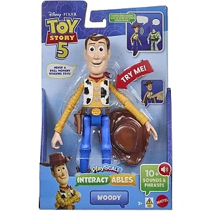 Boneco Woody Toy Story 5 Interativo com som - JMW15 - Mattel