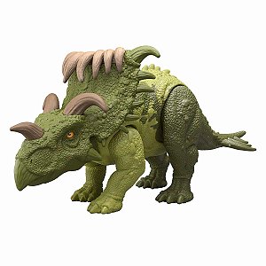 Dinossauro Jurassic World Strike Attack - Kosmoceratops - Mattel JGB77
