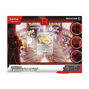 Box Pokémon Coleção Ex Equipe Rocket Copag - 35880